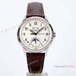 (GR) Super Clone Patek Philippe Perpetual Calendar 5320g Watch Cream Face Cal.324 SQ